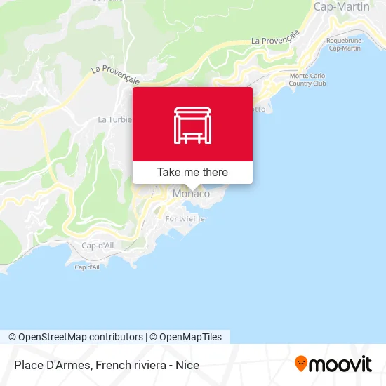 Place D'Armes map