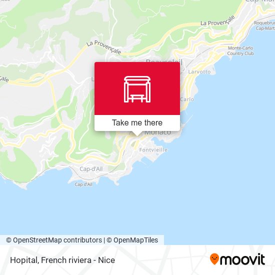 Hopital map