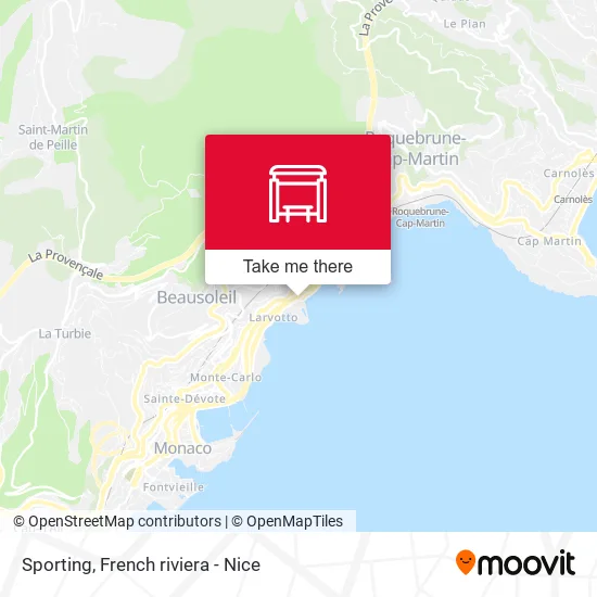 Sporting map