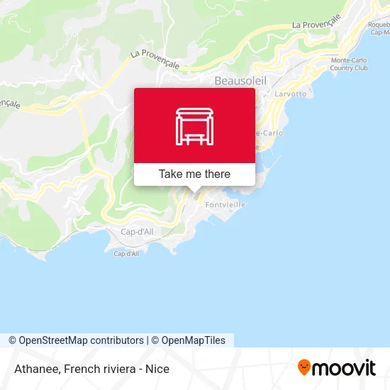 Athanee map