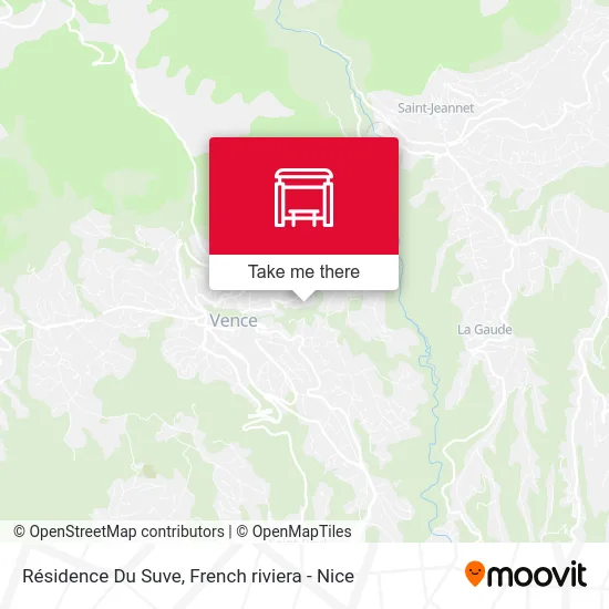 Mapa Résidence Du Suve