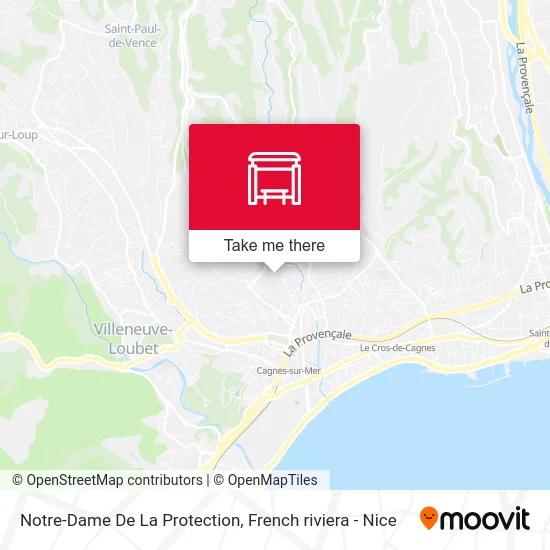 Notre-Dame De La Protection map