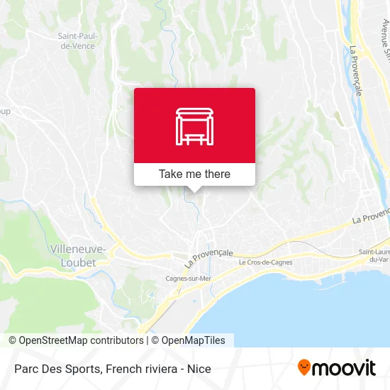 Parc Des Sports map