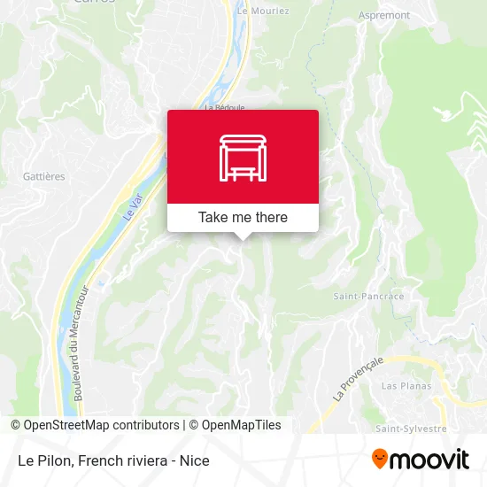 Le Pilon map
