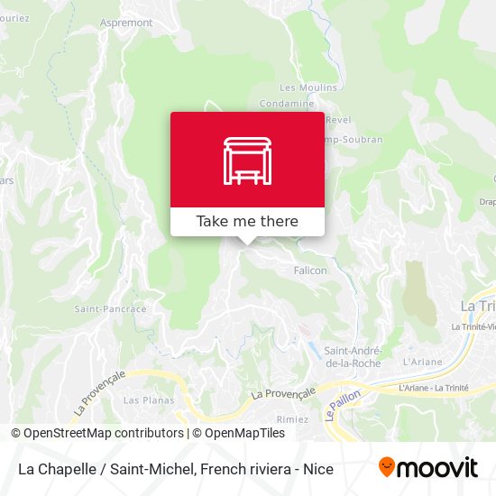 La Chapelle / Saint-Michel map