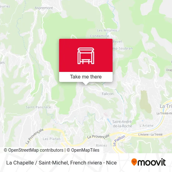 La Chapelle / Saint-Michel map