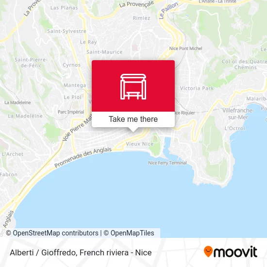 Alberti / Gioffredo map