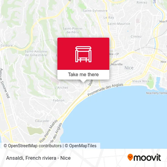 Ansaldi map