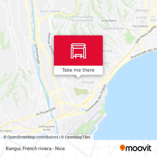 Bangui map