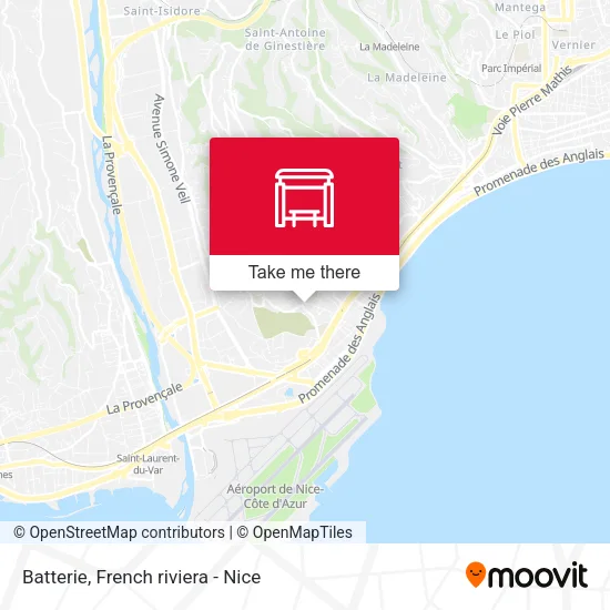 Batterie map