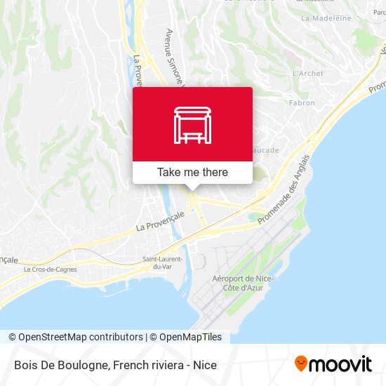 Bois De Boulogne map