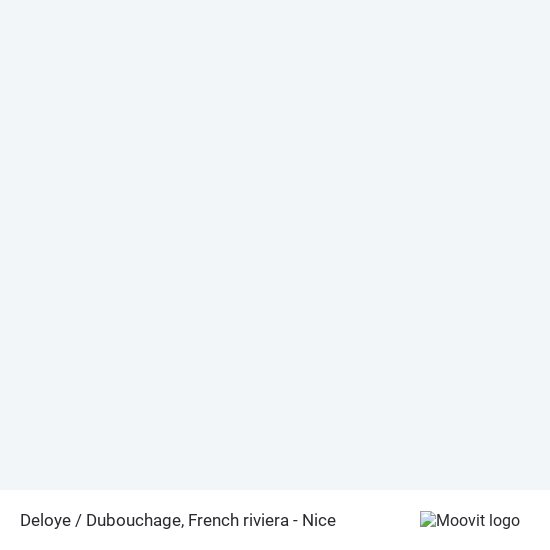 Deloye / Dubouchage map