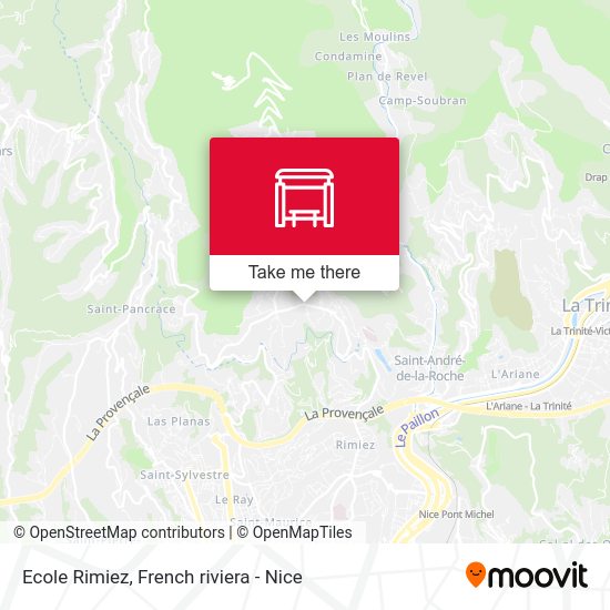 Ecole Rimiez map