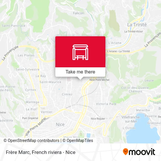 Frère Marc map