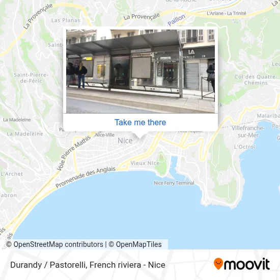 Durandy / Pastorelli map