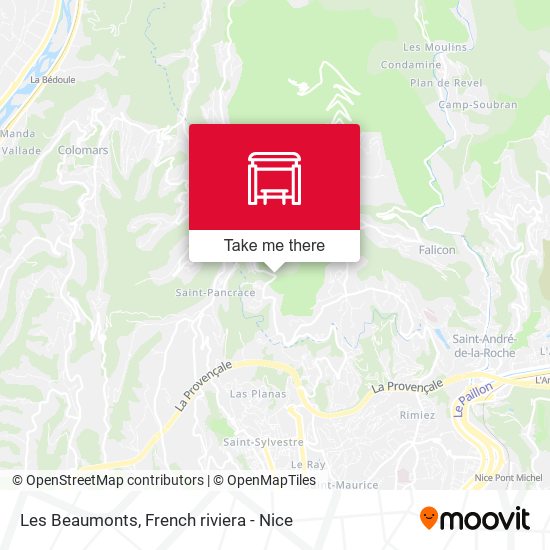 Les Restaurants map