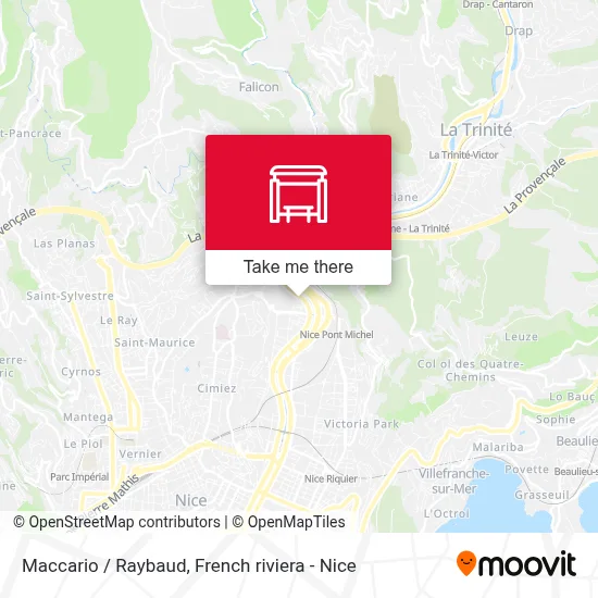 Maccario / Raybaud map