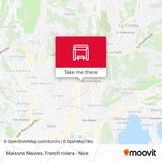 Maisons Neuves map