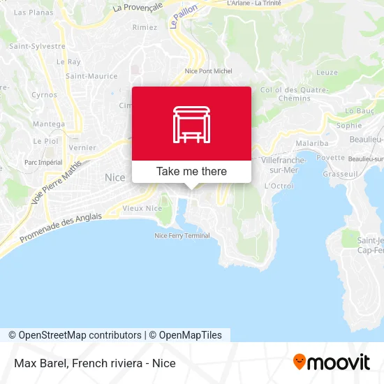 Max Barel map