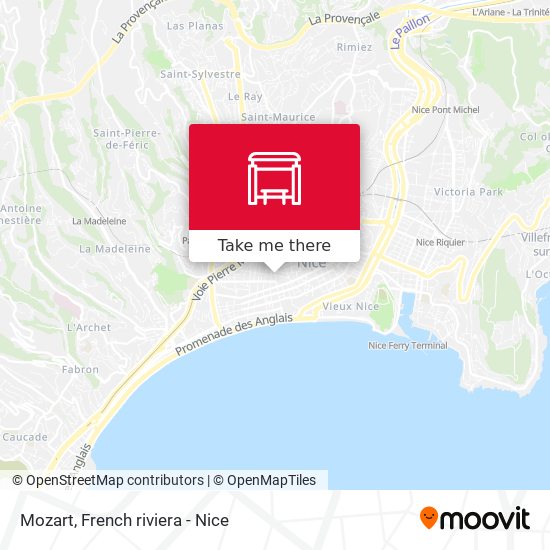 Mozart map