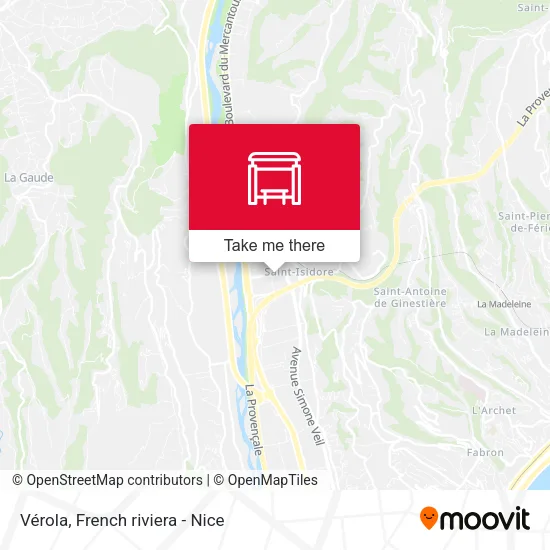 Vérola map