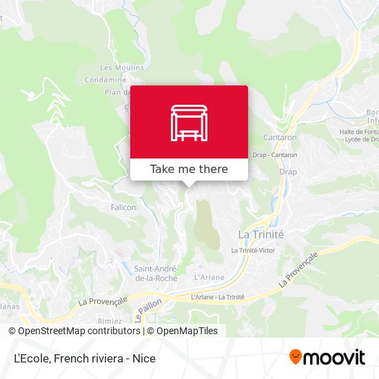 L'Ecole map