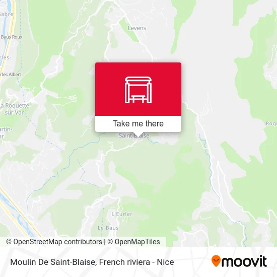 Moulin De Saint-Blaise map