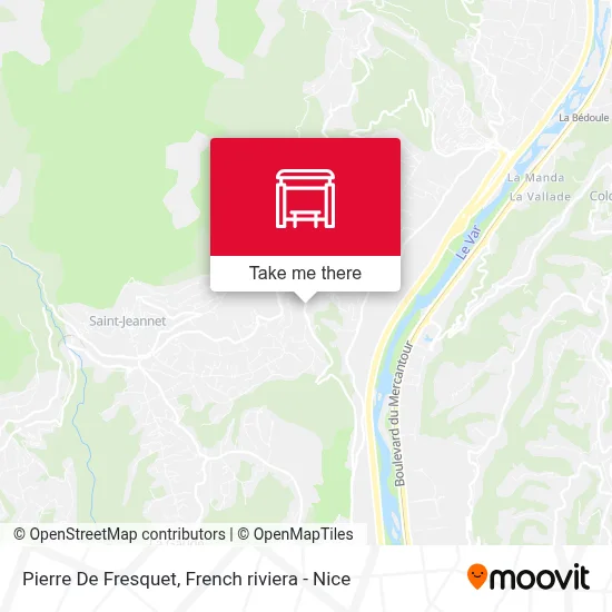 Pierre De Fresquet map