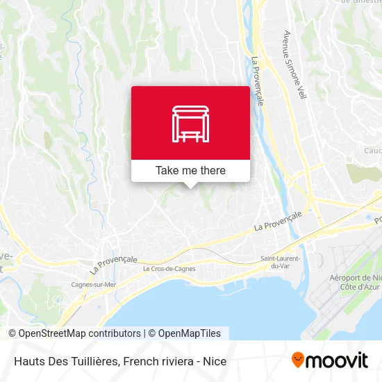 Hauts Des Tuillières map
