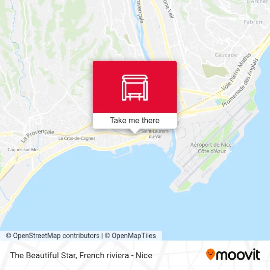 La Belle Etoile map