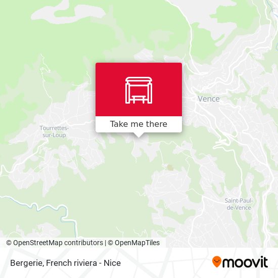 Bergerie map