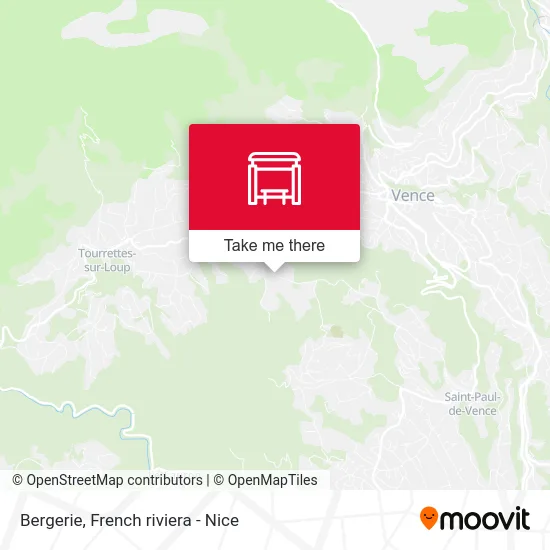 Bergerie map