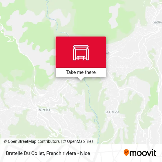 Bretelle Du Collet map