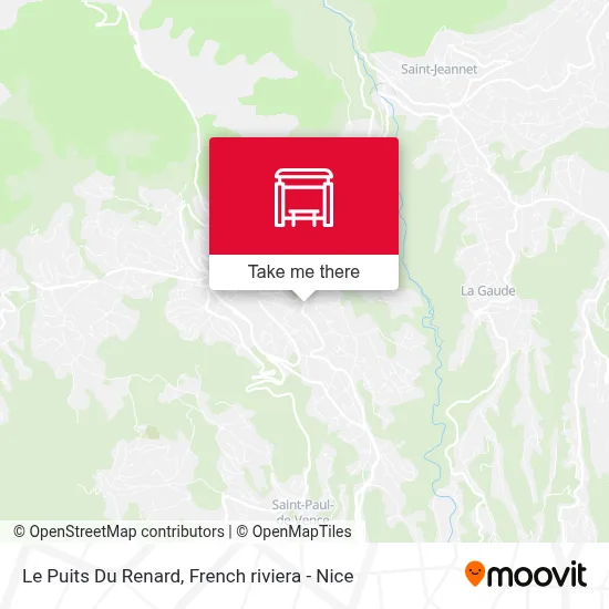 Le Puits Du Renard map