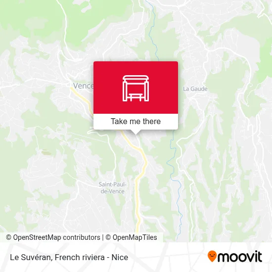 Le Suvéran map