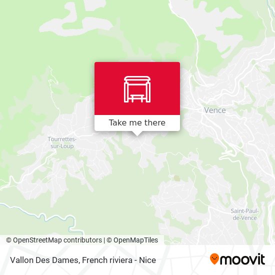 Vallon Des Dames map