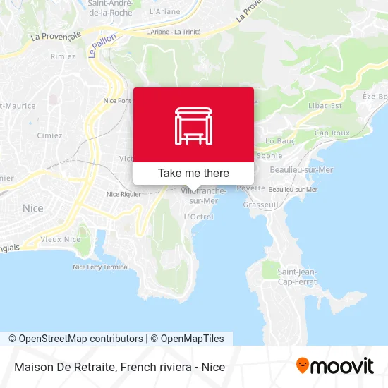 Maison De Retraite map