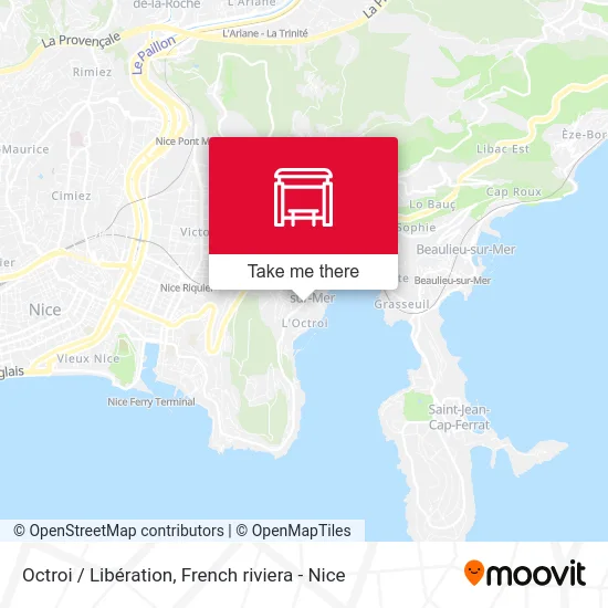 Octroi / Libération map