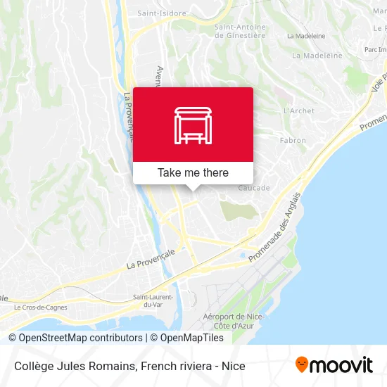 Collège Jules Romains map