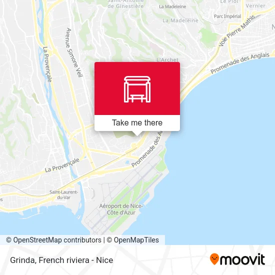 Grinda map