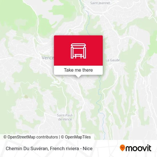 Chemin Du Suvéran map