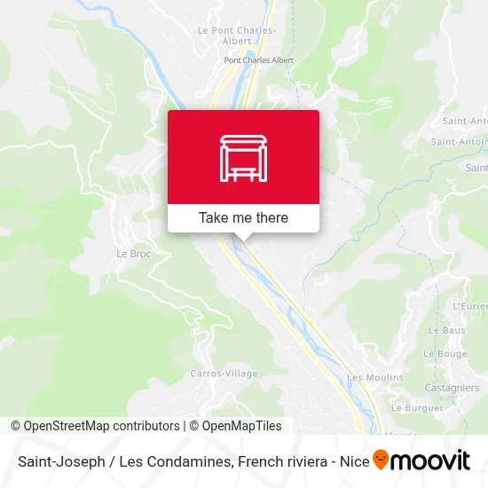 Saint-Joseph / Les Condamines map