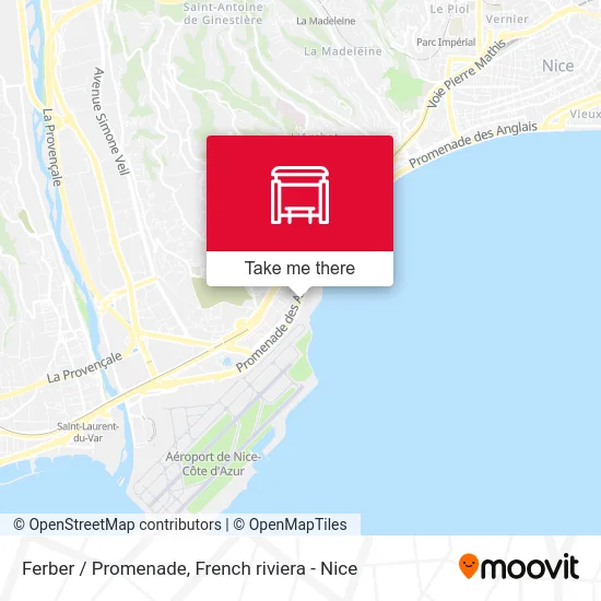 Ferber / Promenade map