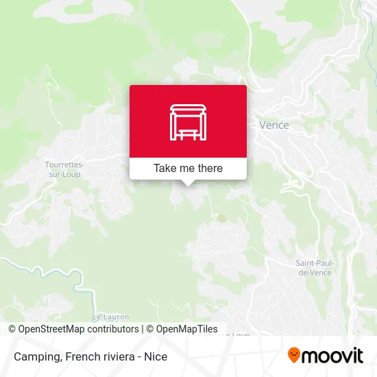 Camping map