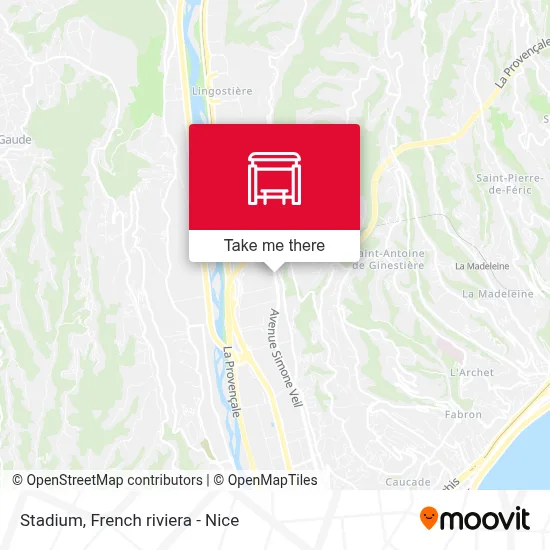 Stade map