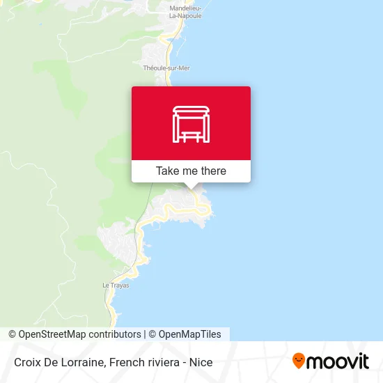 Croix De Lorraine map