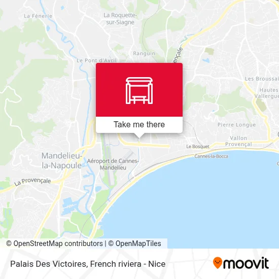 Palais Des Victoires map
