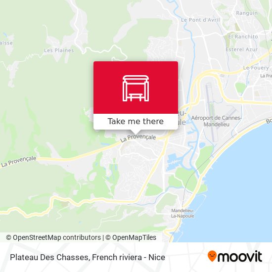 Plateau Des Chasses map