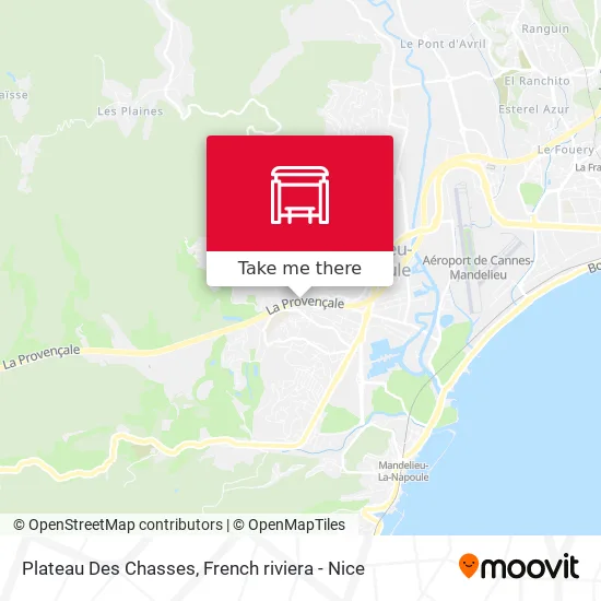 Plateau Des Chasses map