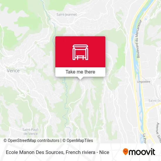 Ecole Manon Des Sources map